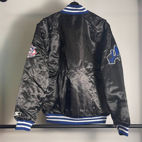 Men's Starter Black Label Los Angeles Dodgers Jacket size XL - Picture 2 of 2